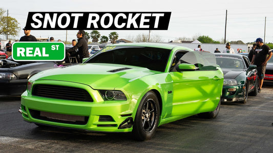 Snot Rocket 7 sec Mustang gets Motec tuned by Real Street Jay