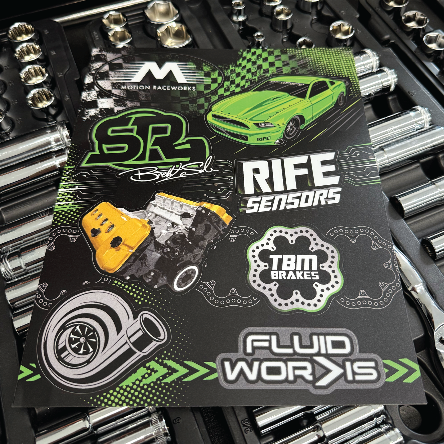 Snot Rocket Sticker Sheet – Brett LaSala Racing